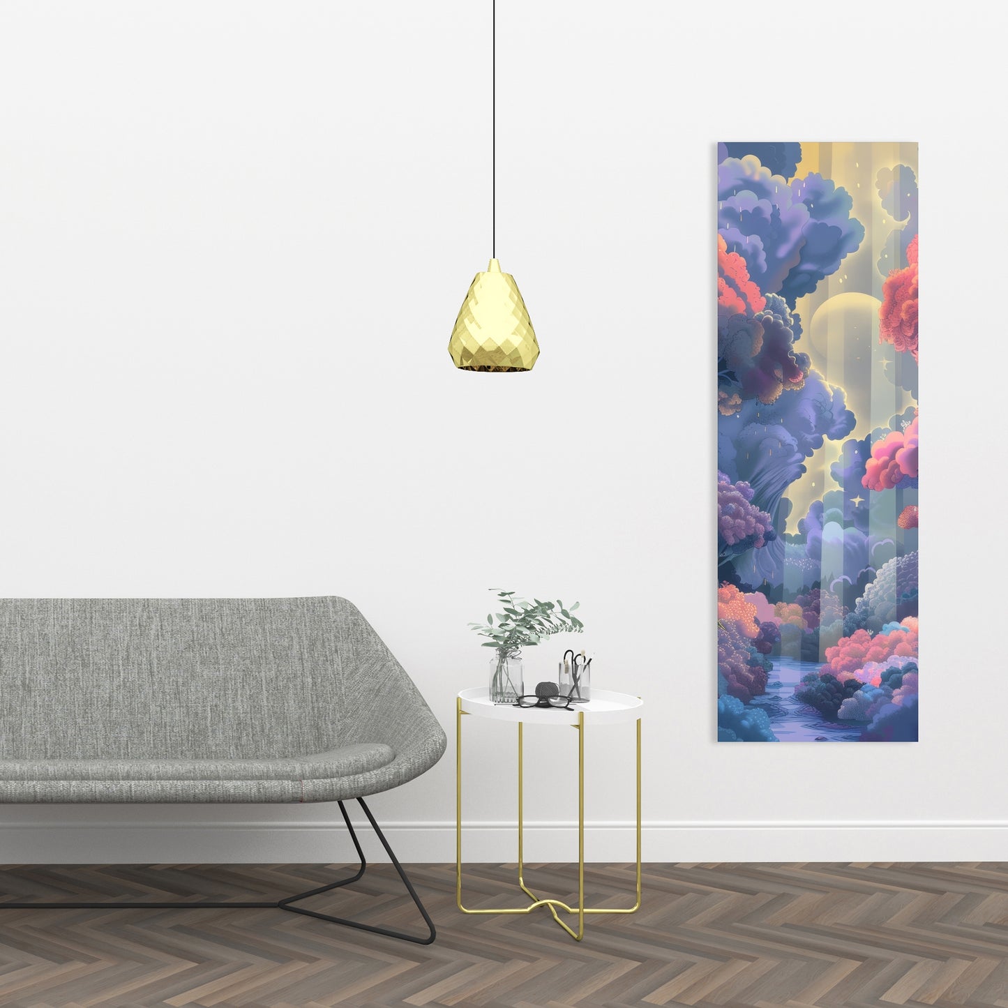 Beams - 32"x32" Canvas