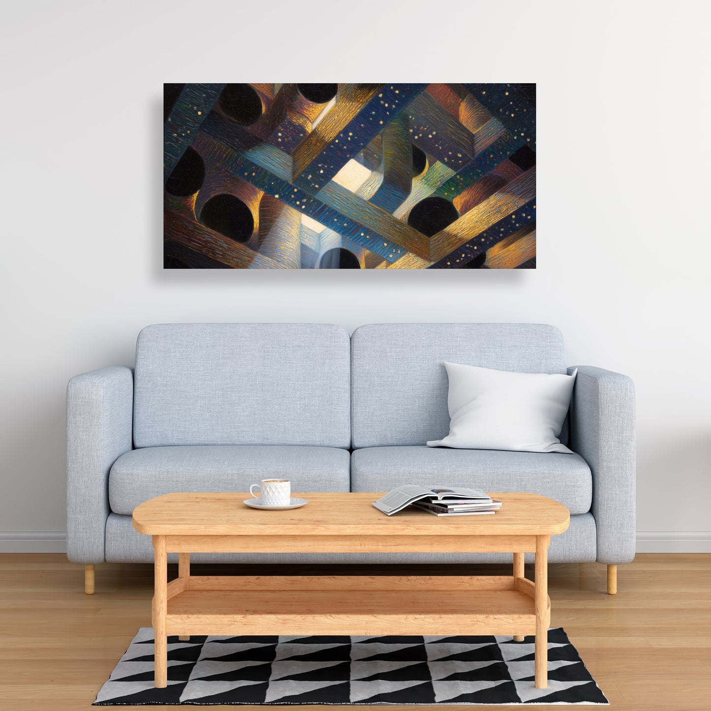 Pipe dream - 24"x24" Canvas