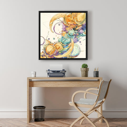 Plan - Toile encadrée 24"x24"