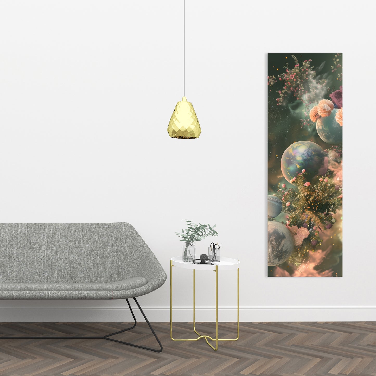 Bloom space - 32"x32" Canvas