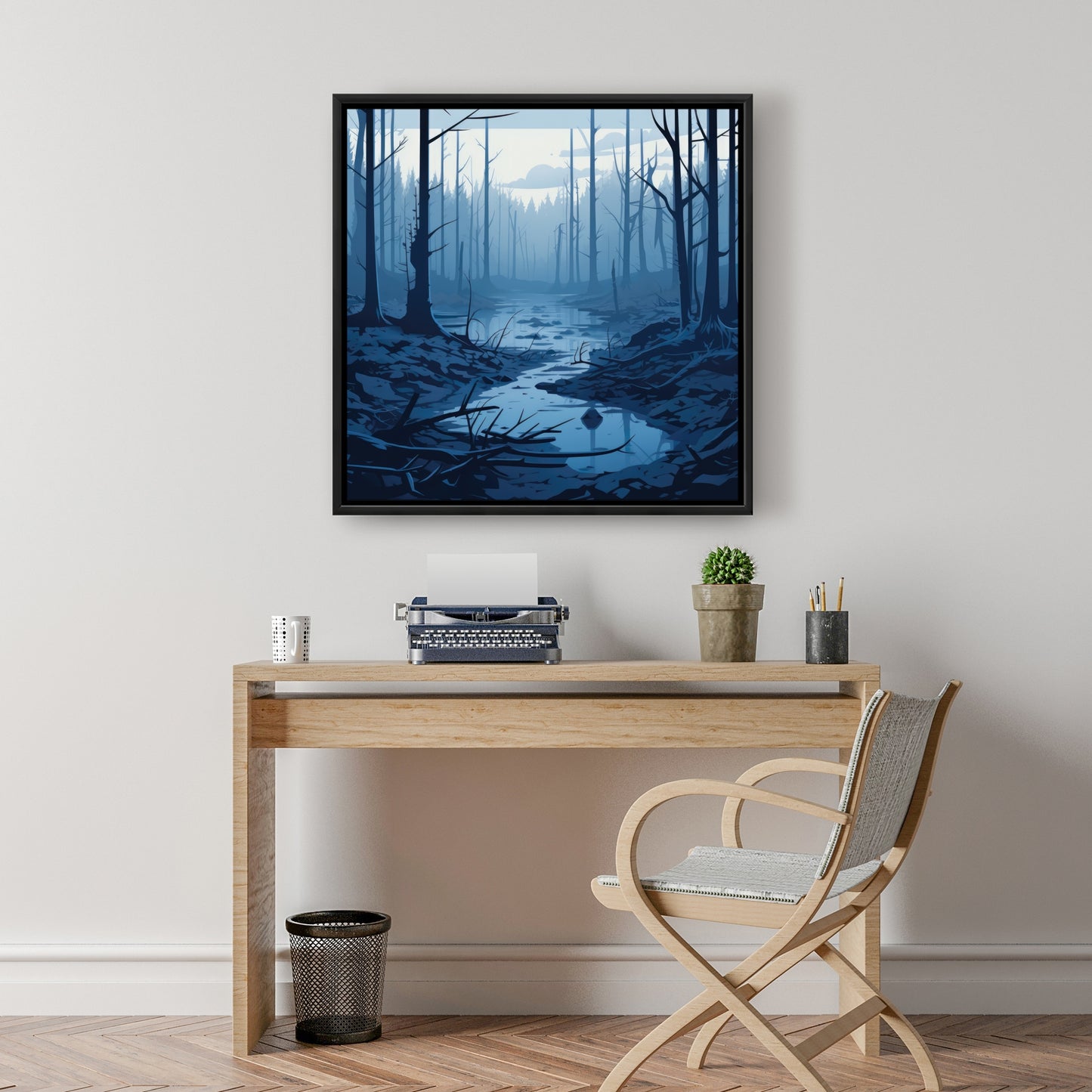 Dead lands - 36"x36" Framed canvas