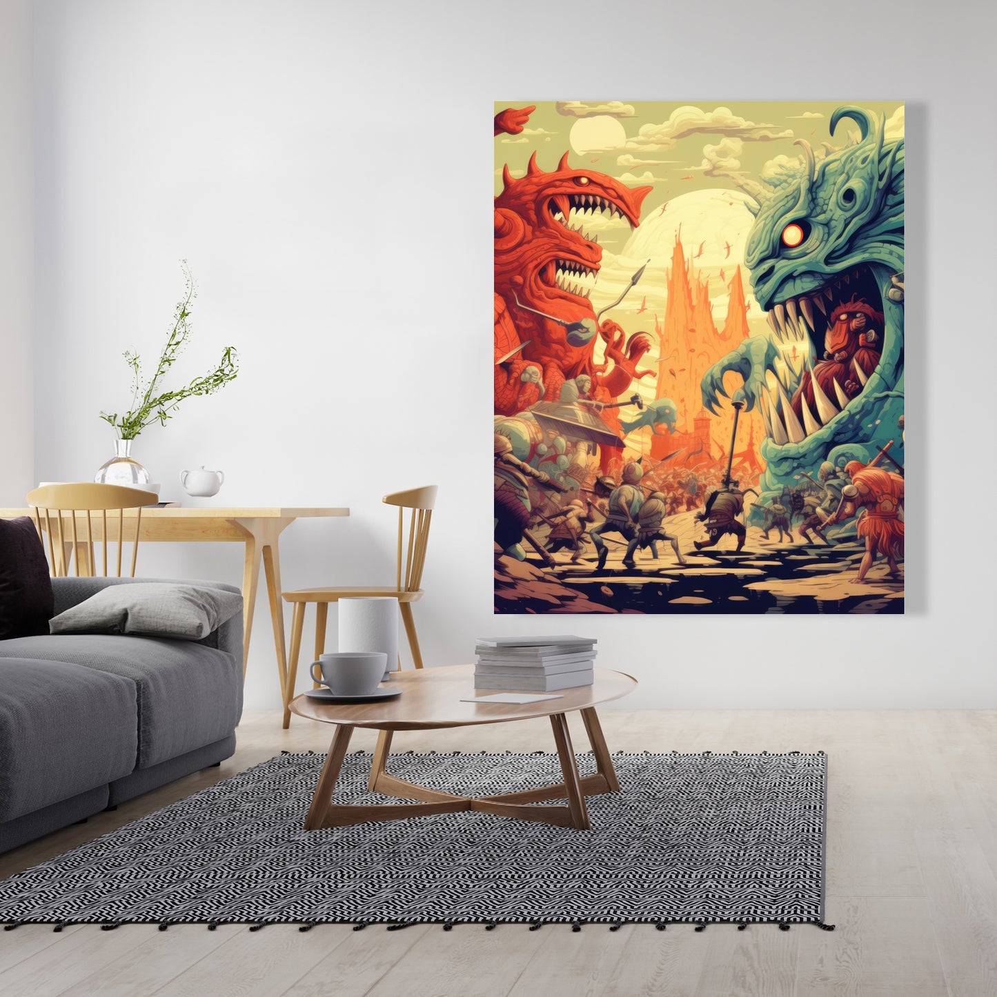 Colossi - 32"x32" Canvas