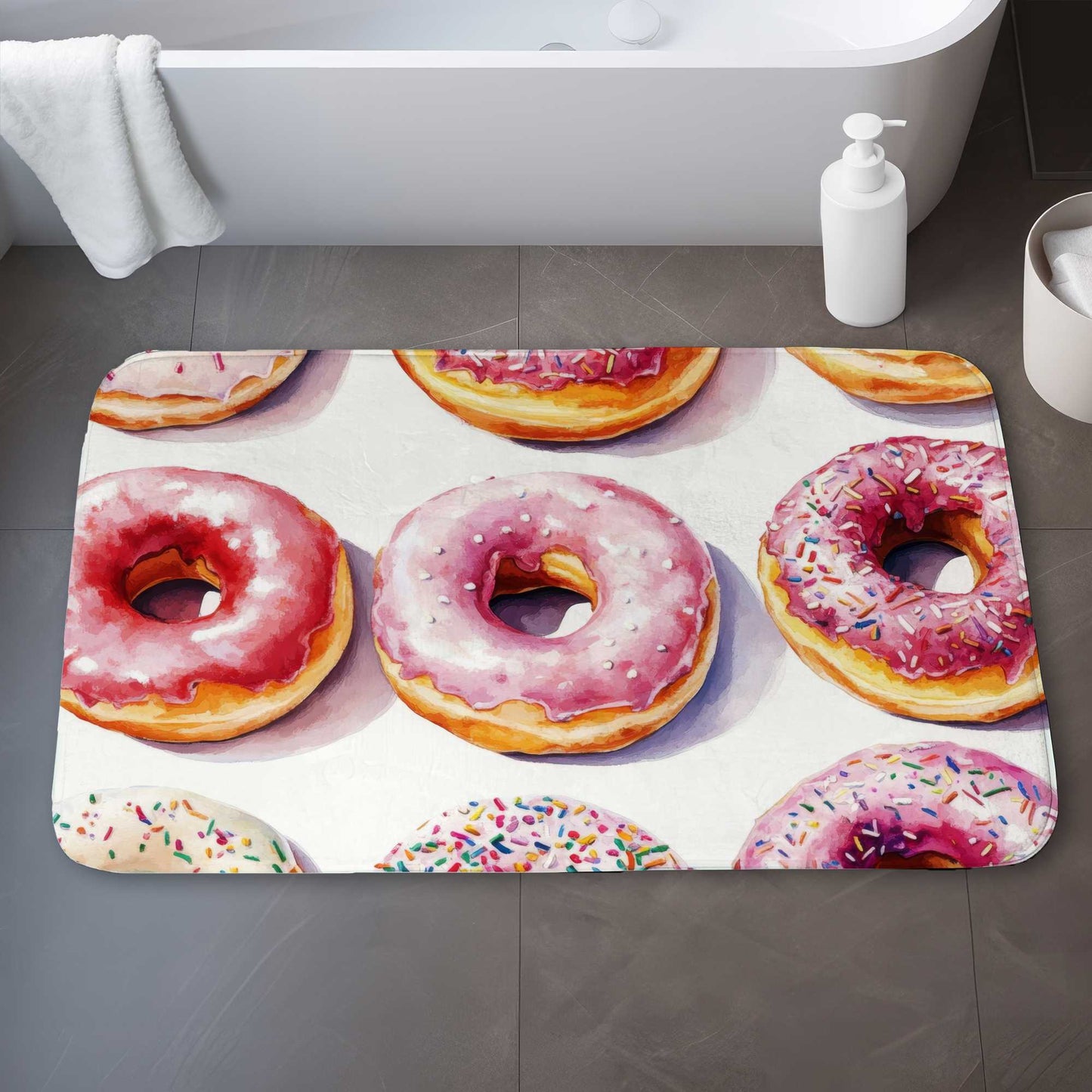 Tapis de bain « Yummy » | Tapis doux et élégant pour la maison