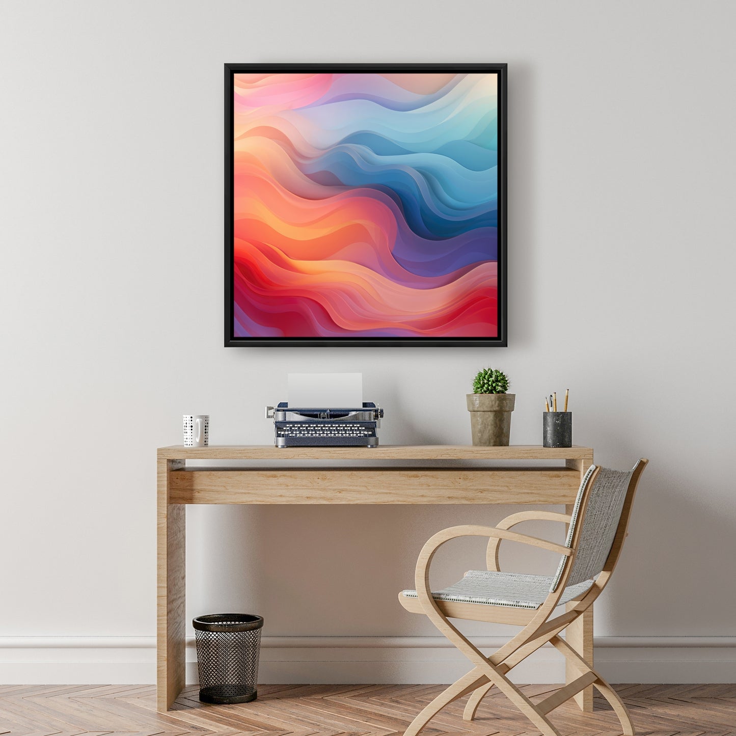 Sweet dreams - Red Framed Canvas for Home Decor | Art Print