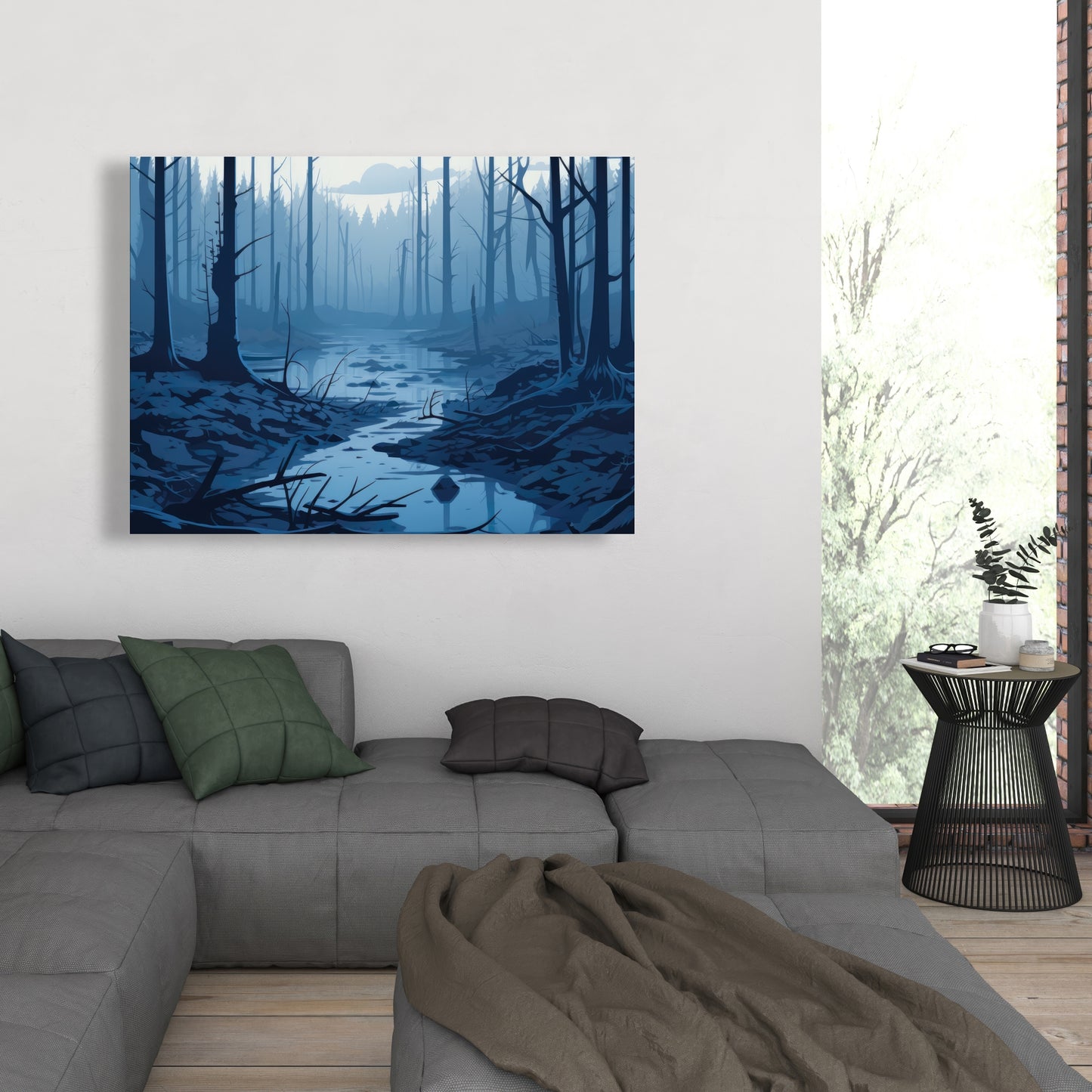 Dead lands - 32"x32" Canvas