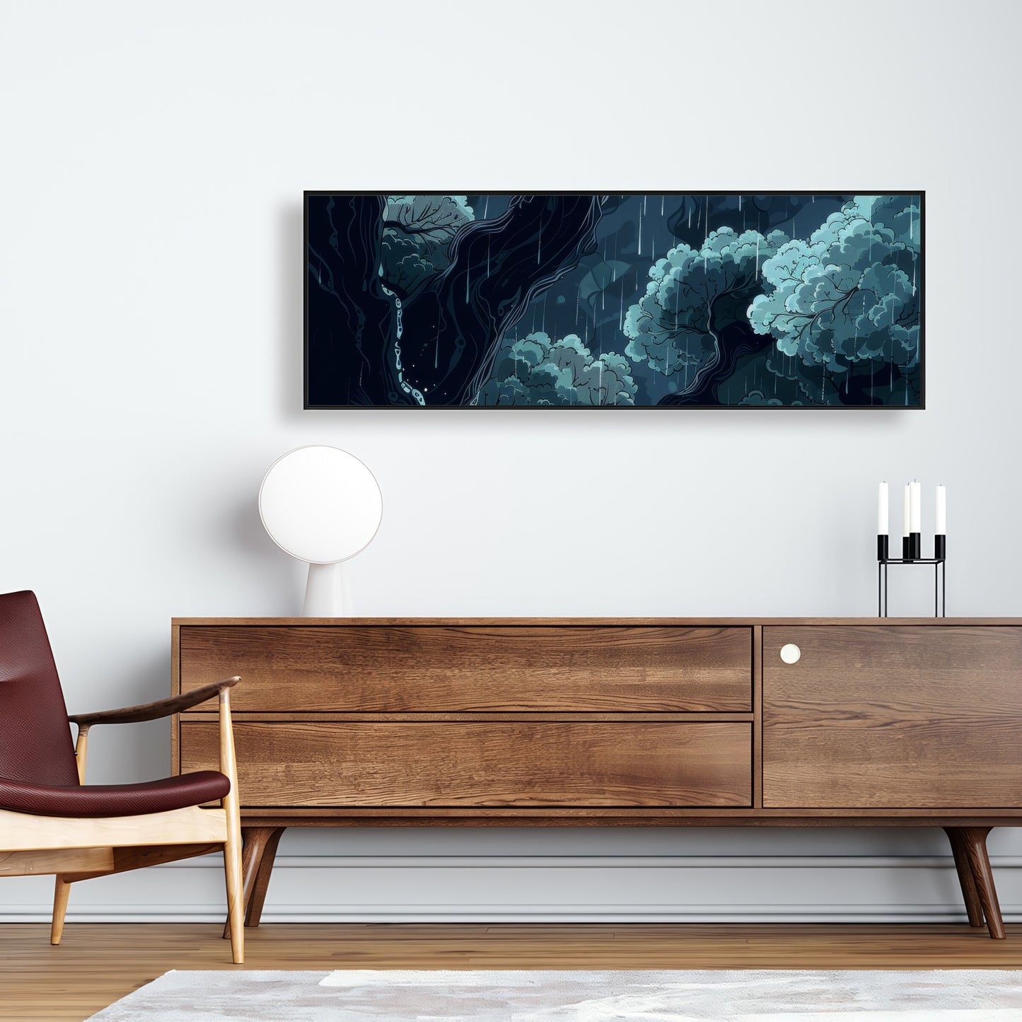 Canopy - 36"x36" Framed canvas