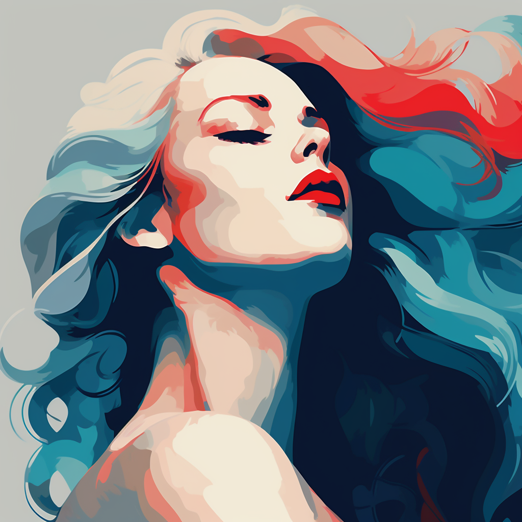 Beauty at its purest - Framed Canvas - Print on demand
