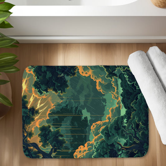 Drops - 17"x24" Bath mat