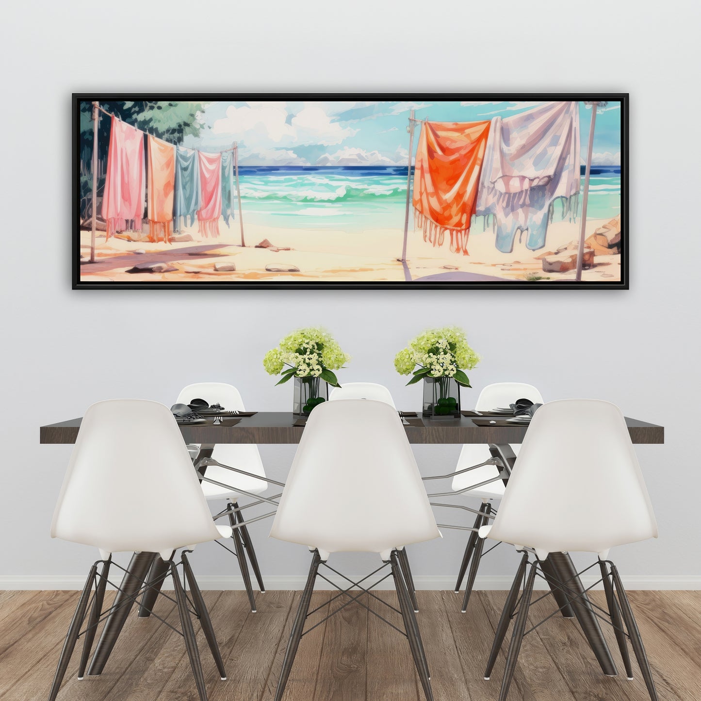 Sunny side - 36"x36" Framed canvas