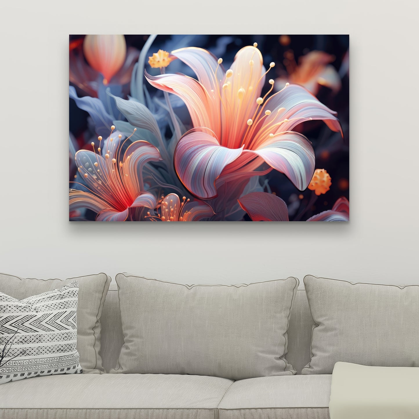 Astral bloom - 32"x32" Canvas