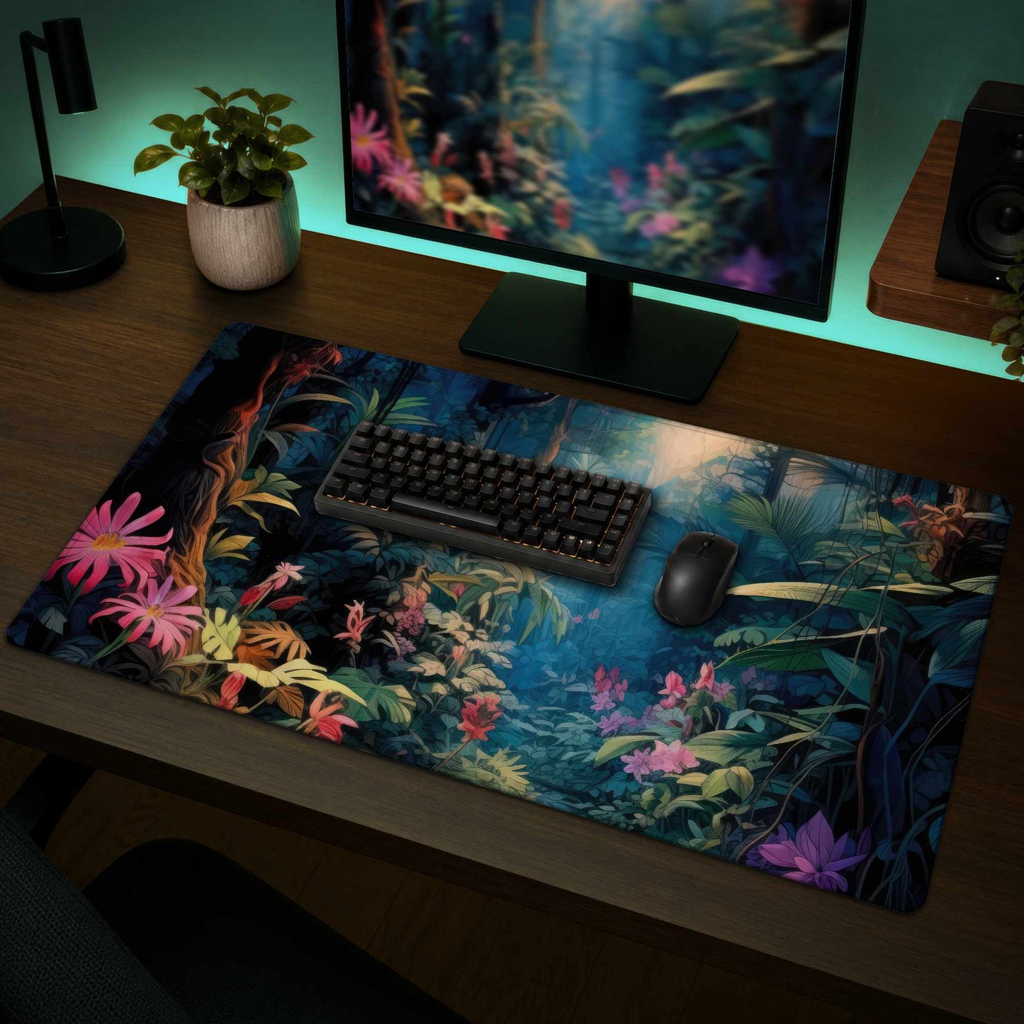 Tapis de jeu Against All Odds Gaming Mat | Tapis de jeu élégant pour la décoration intérieure