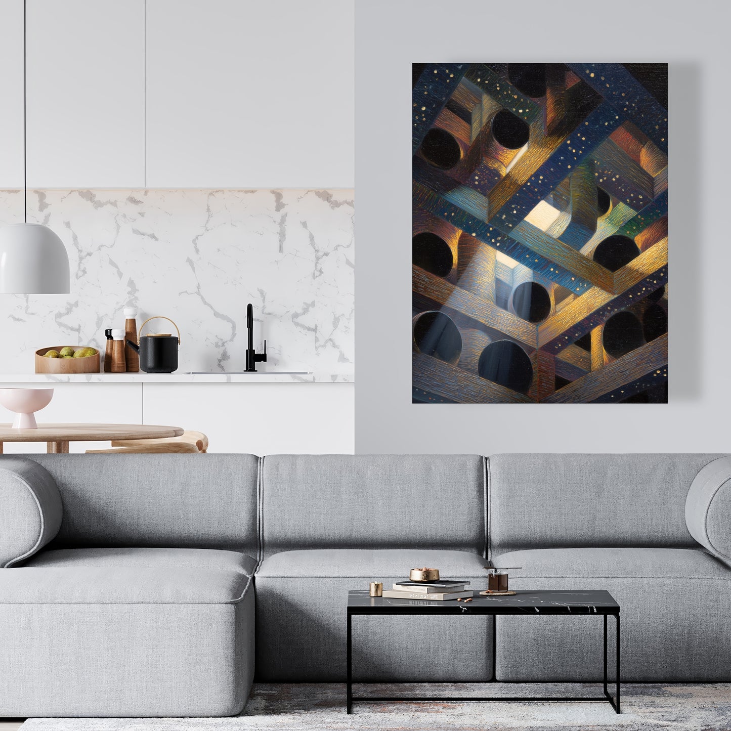 Pipe dream - 24"x24" Canvas