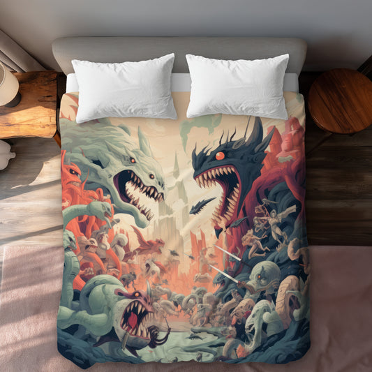 Ultimate Fight Pink Duvet Cover | Home Decor Essentials
