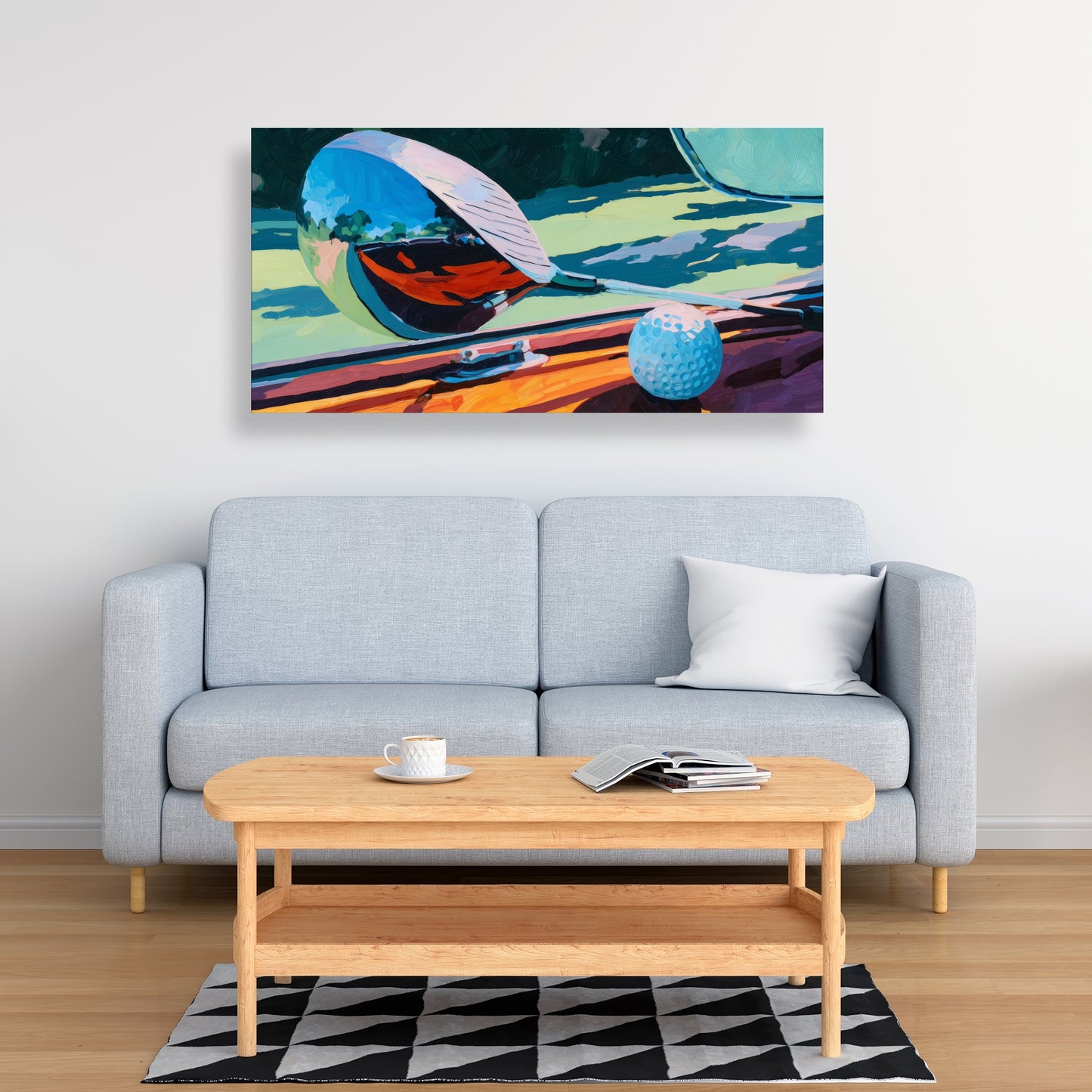 The Drive - Illustrative Object Canvas for Home Decor