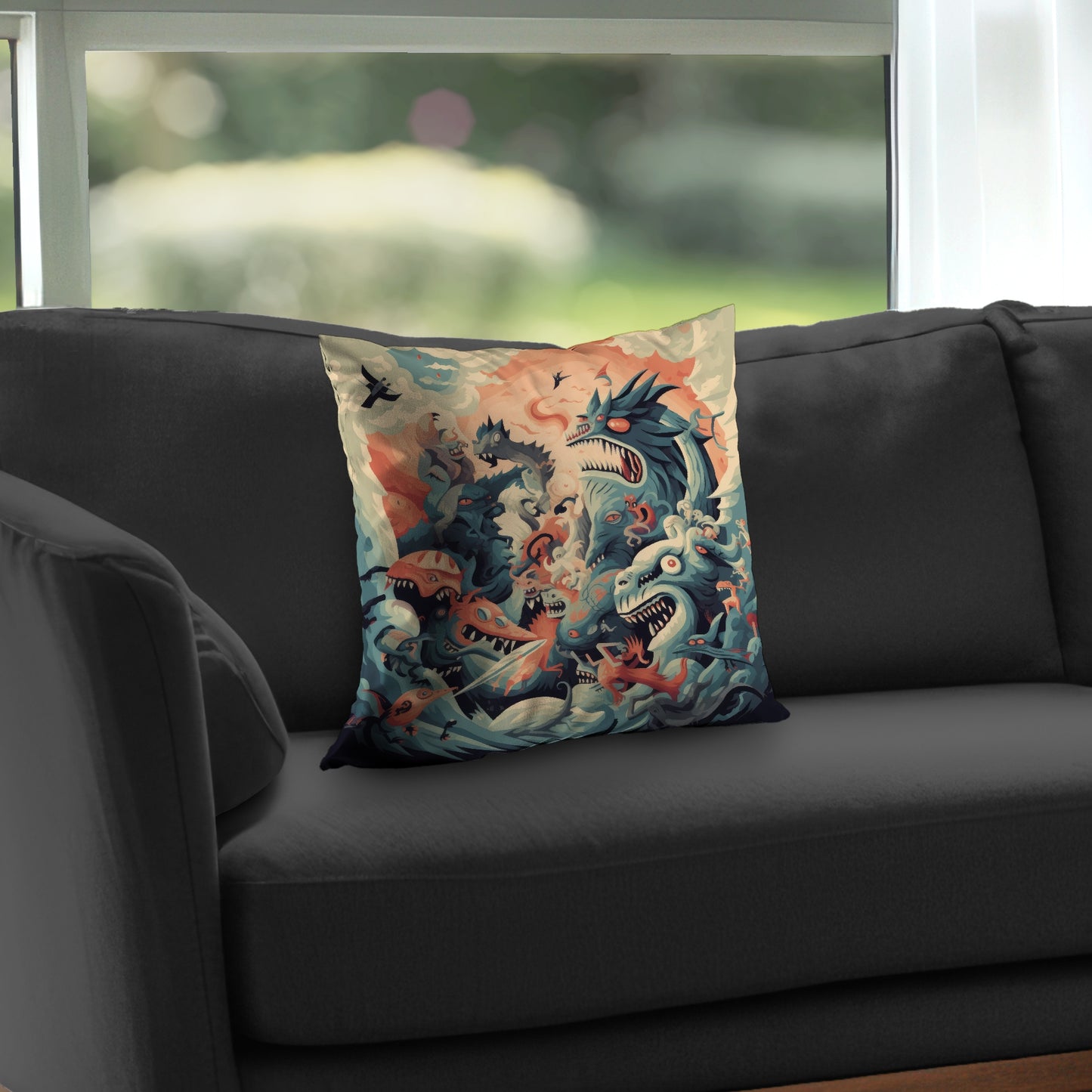 Before time - Throw Pillow