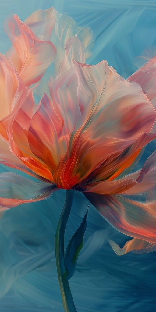 Blend - Framed Canvas - Print on demand