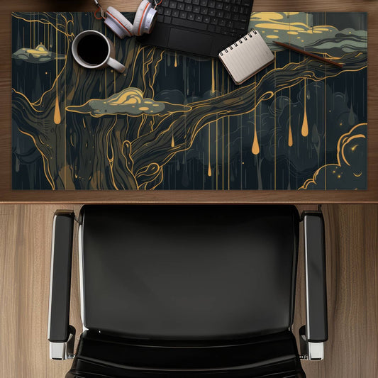 Goopy Gray Desk Mat | Stylish Home Decor for Your Workspace