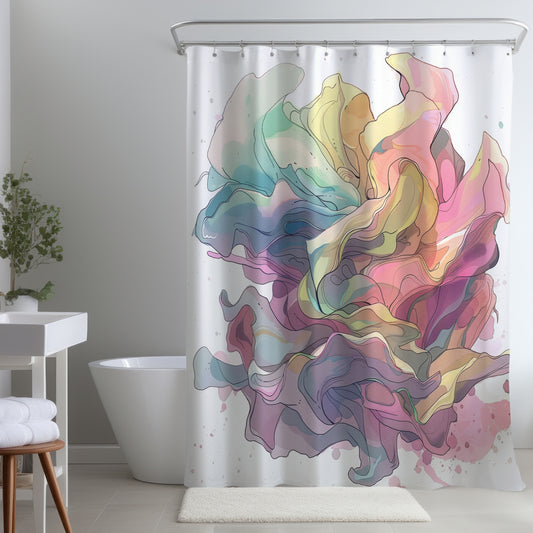 Unfolding - Shower Curtain