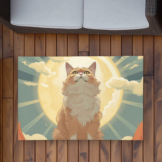 Moewing Above Beige Outdoor Area Rug - Home Decor Essential