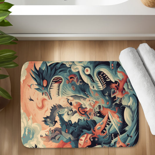 Before time Gray Bath Mat for Elegant Home Decor | Soft & Cozy