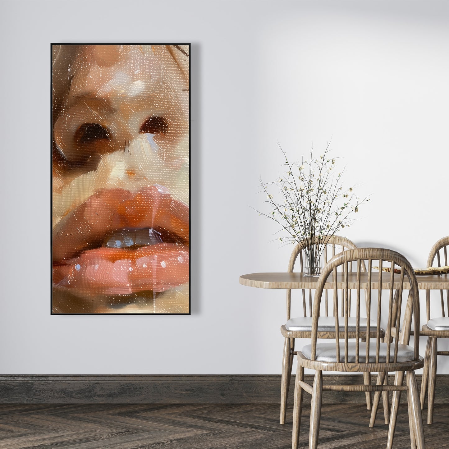 Lust - 24"x24" Framed canvas