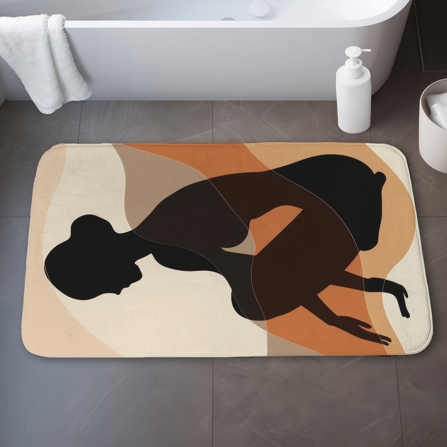 Mindfulness - 17"x24" Bath mat