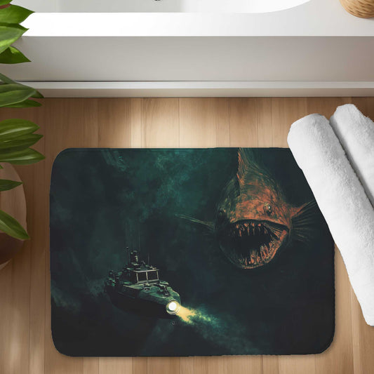 Depths Bath Mat | Stylish Home Decor, Soft & Durable