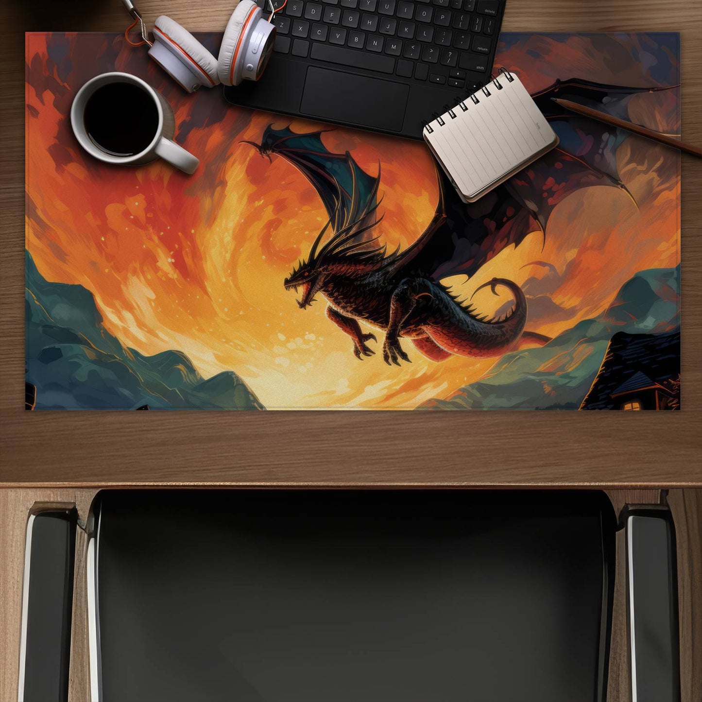Hope for mercy - Desk Mat
