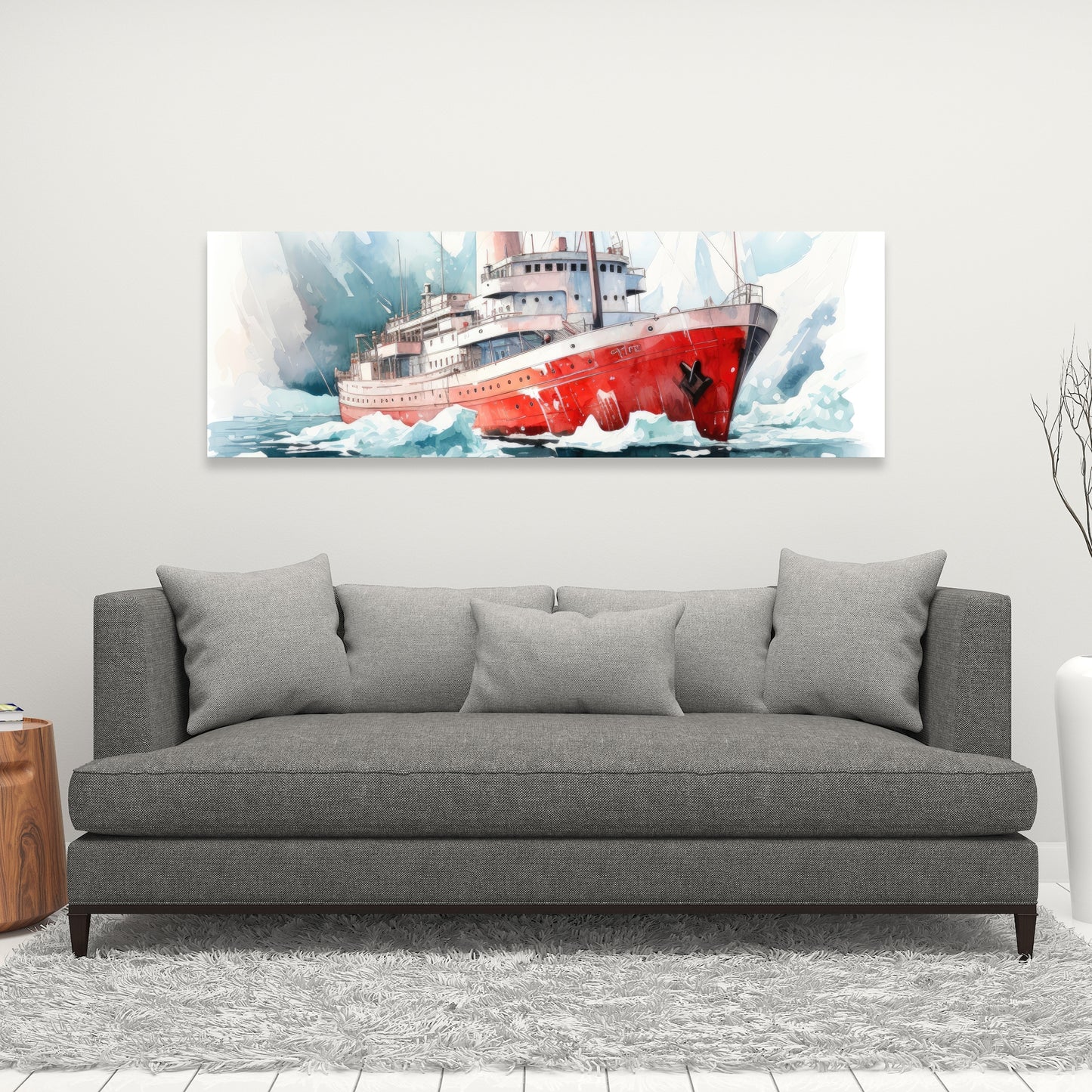 Icebreaker - 32"x32" Canvas