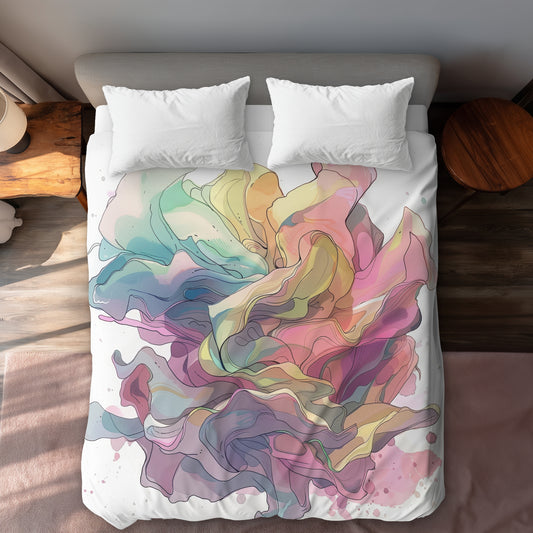 Unfolding - 88"x88" Duvet Cover