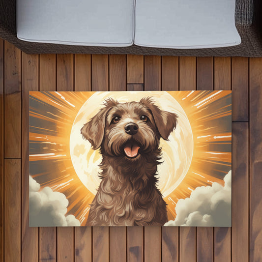 Pupper Brown Outdoor Area Rug | Stylish Home Decor Accent