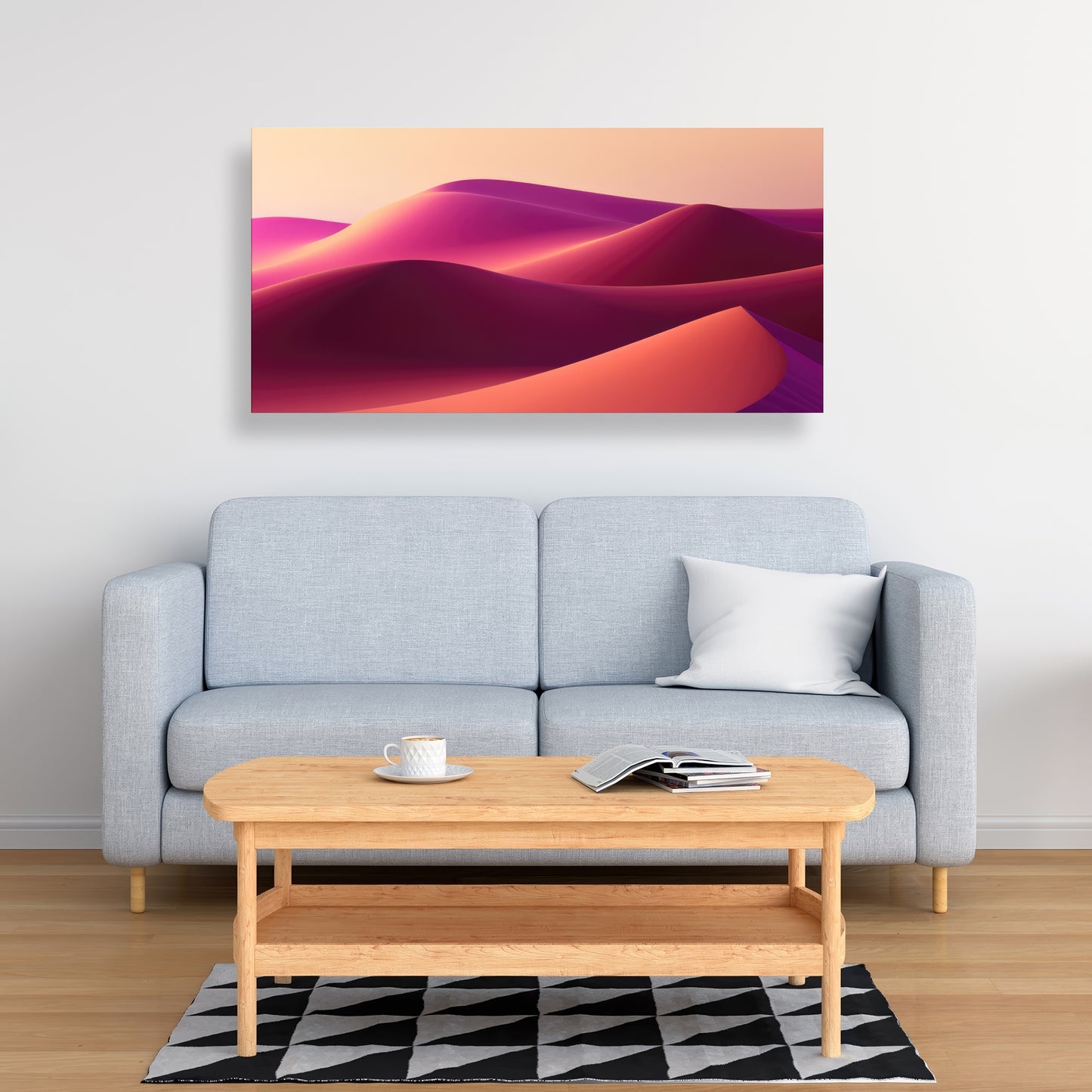 Deep dunes - 32"x32" Canvas