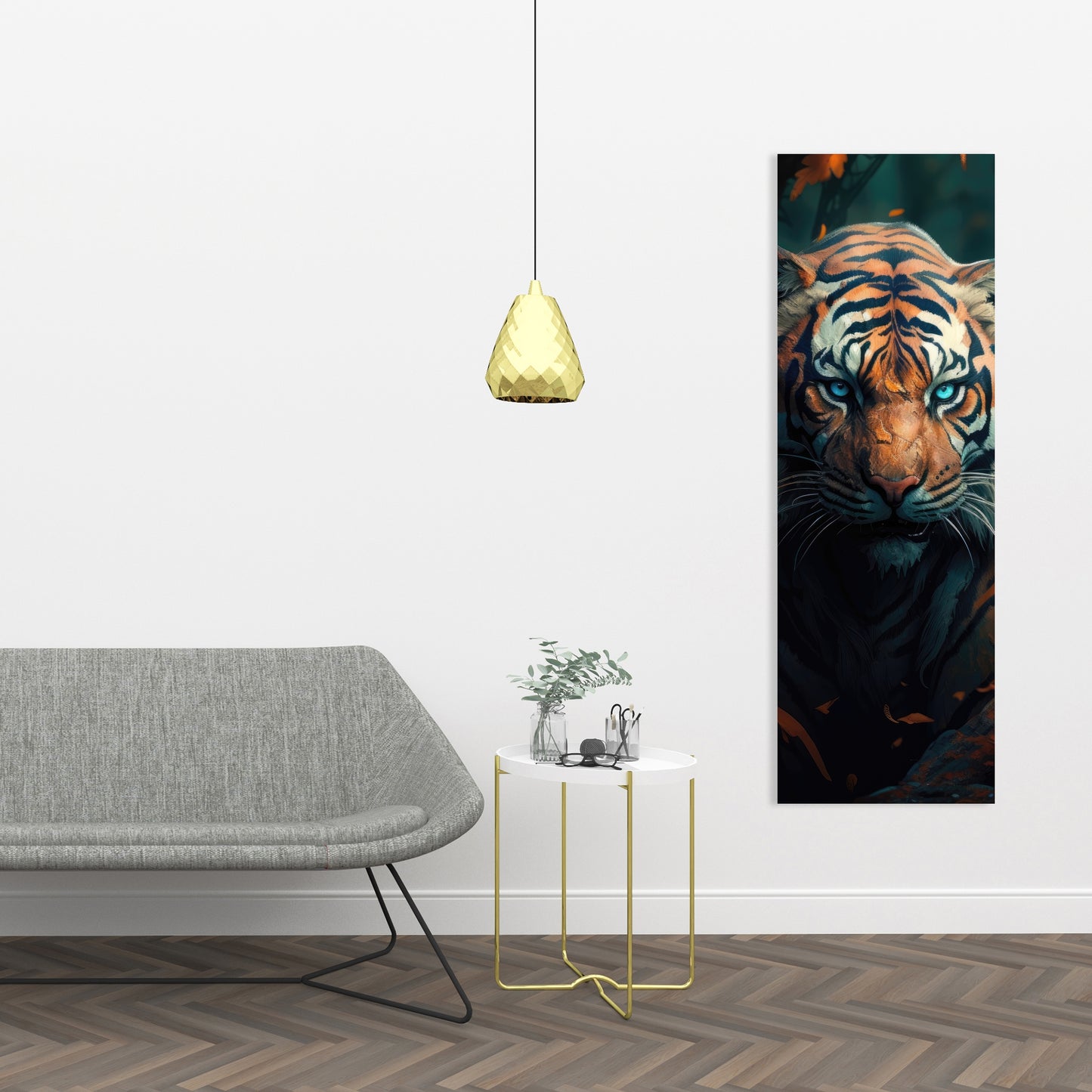 Observed Blue Canvas for Home Decor - Stylish Wall Art