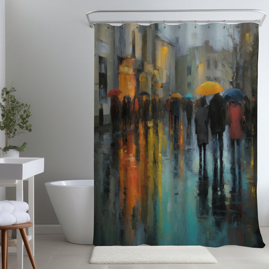 Rainy day - Shower Curtain