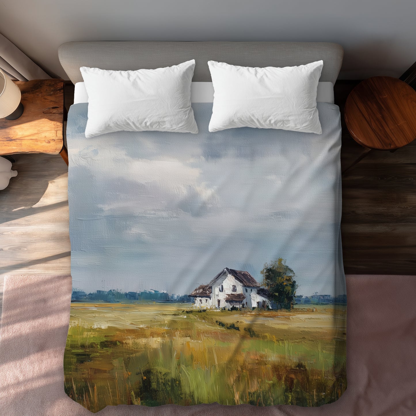Marsh Yellow Duvet Cover - Stylish Home Decor Accent