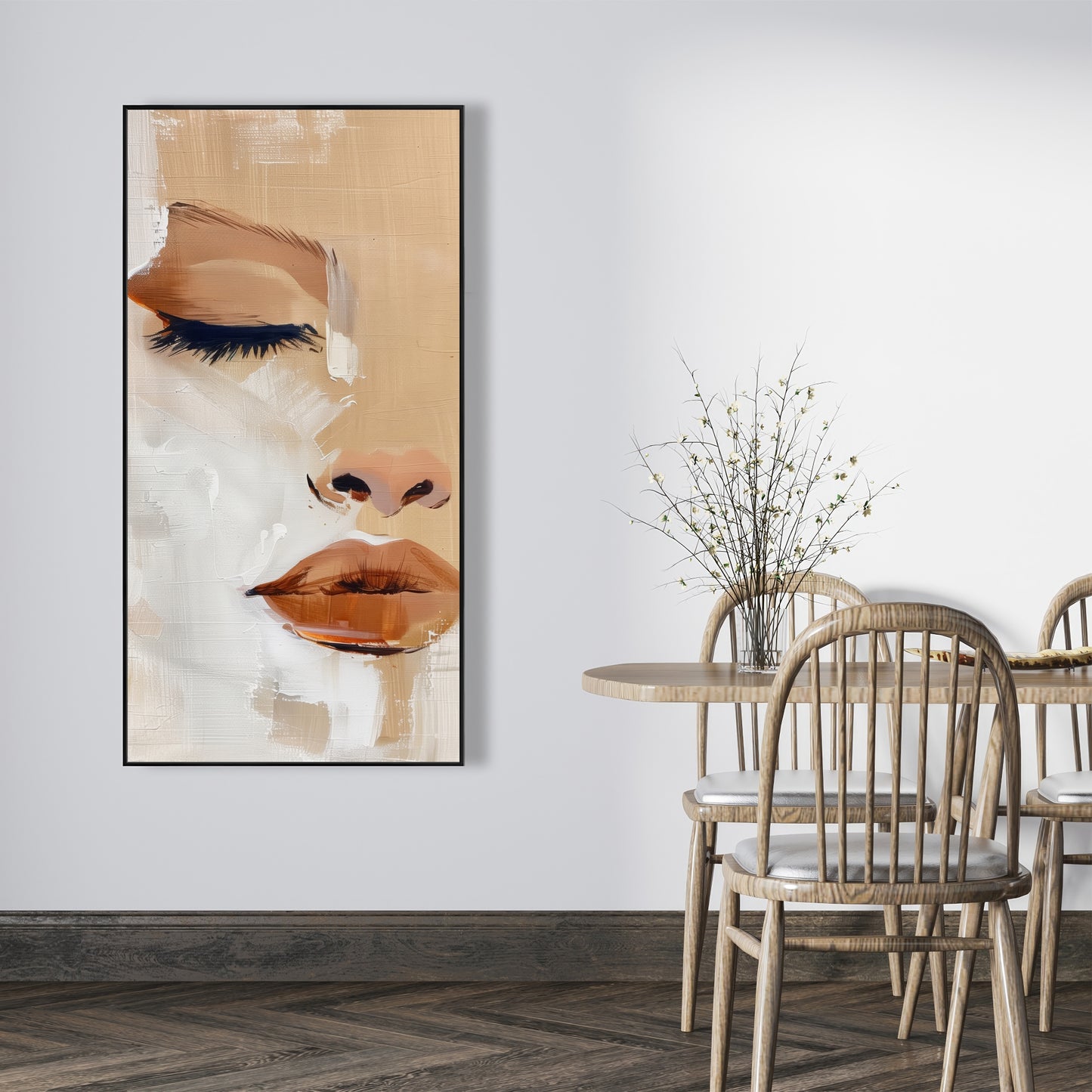 Half - 24"x24" Framed canvas