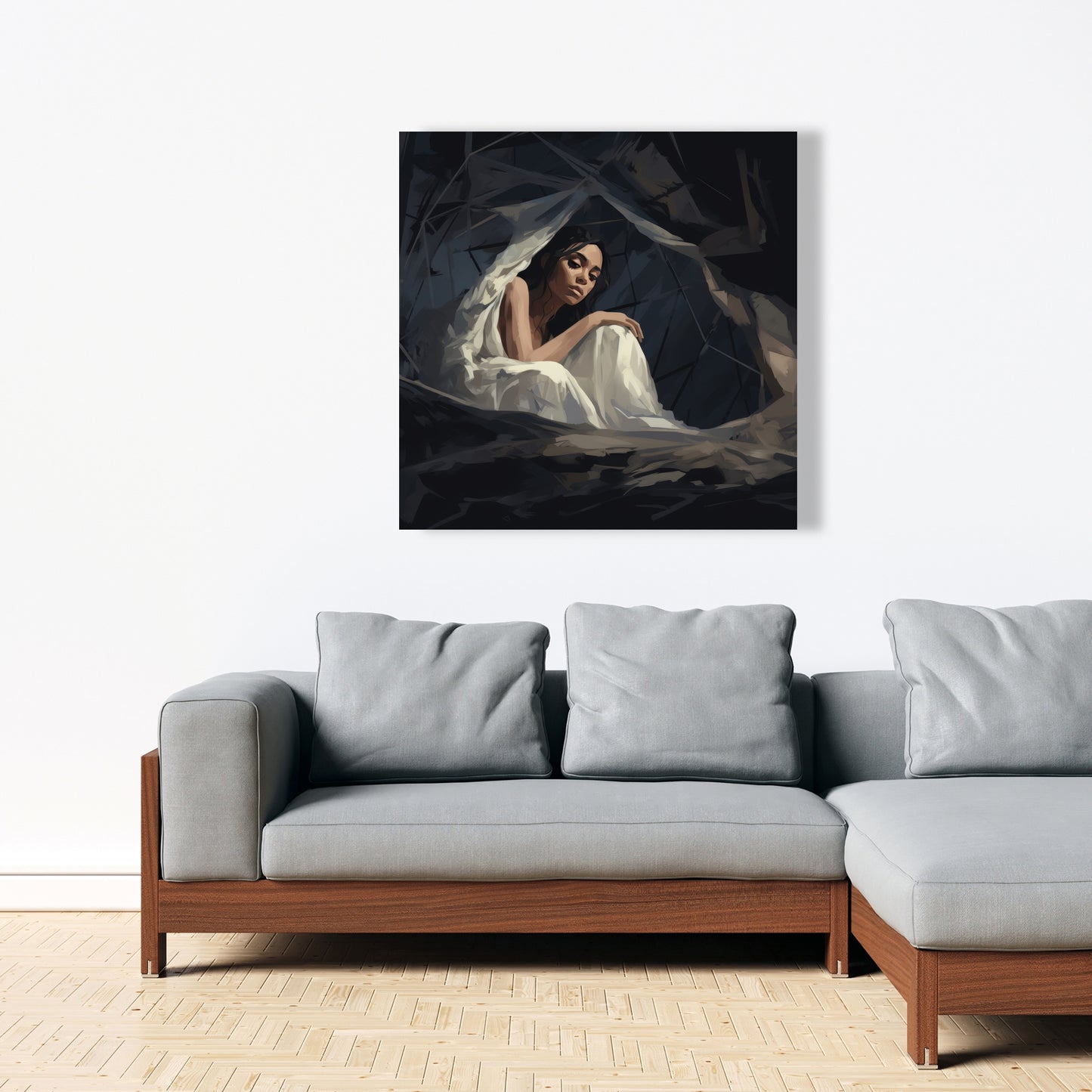 Cocooned - 32"x32" Canvas