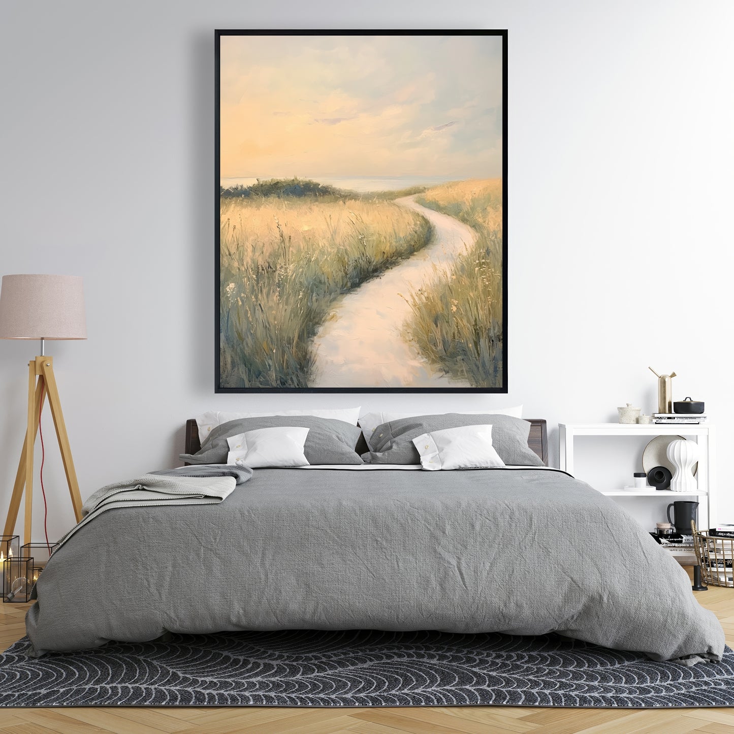 Soft breeze - 24"x24" Framed canvas