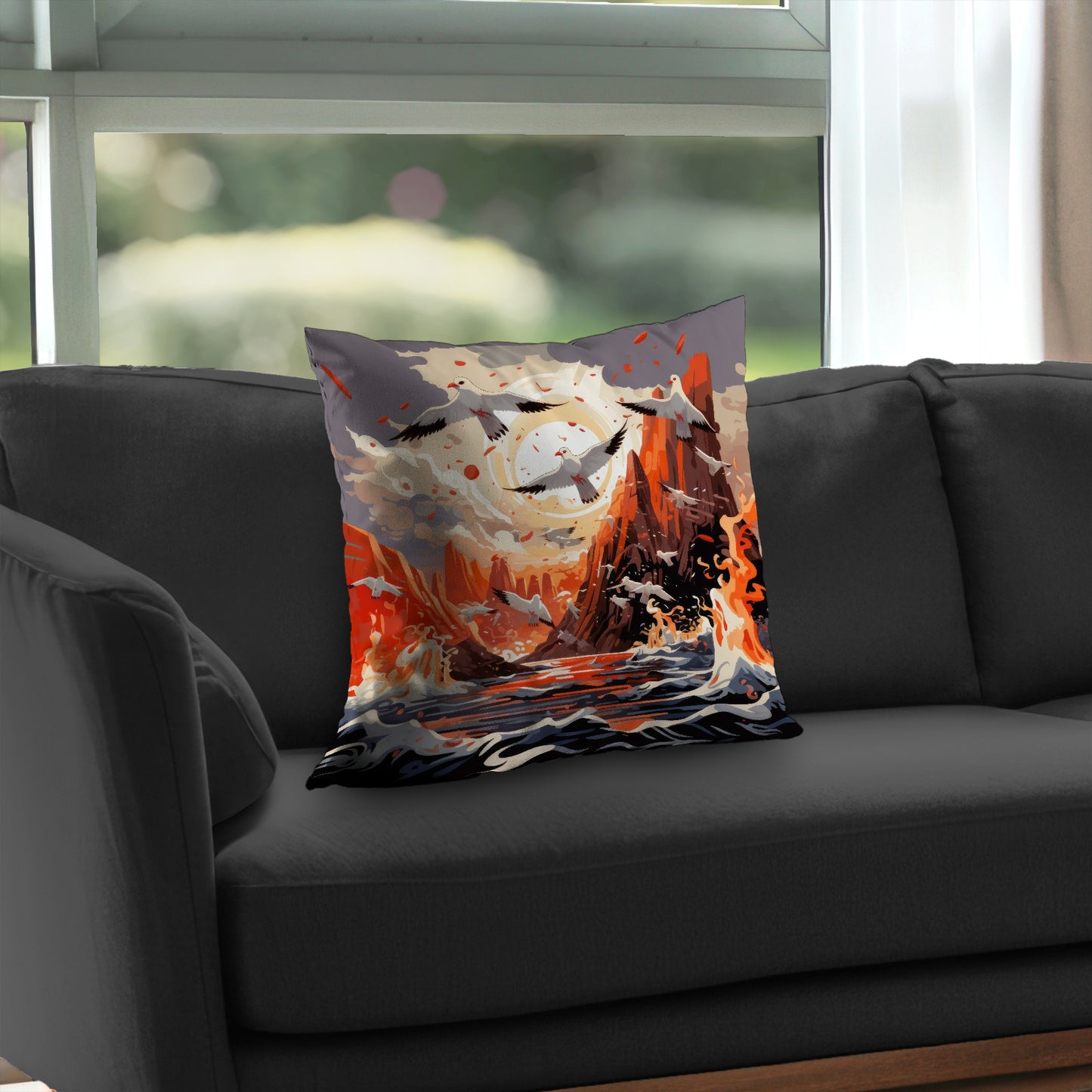 The escape - Throw Pillow