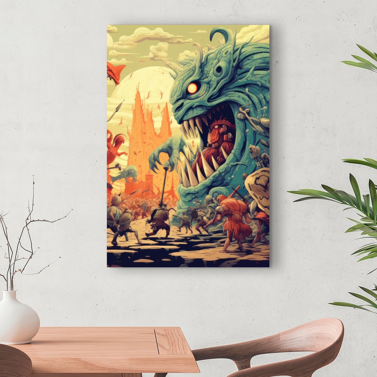 Colossi - 32"x32" Canvas