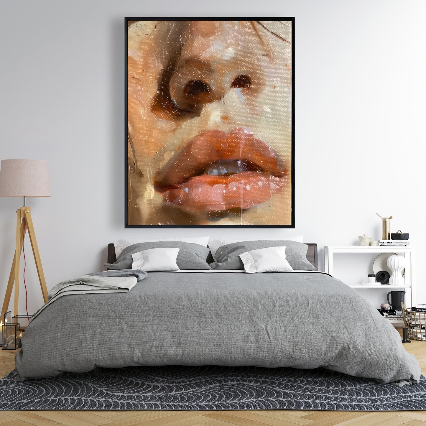Lust - 24"x24" Framed canvas