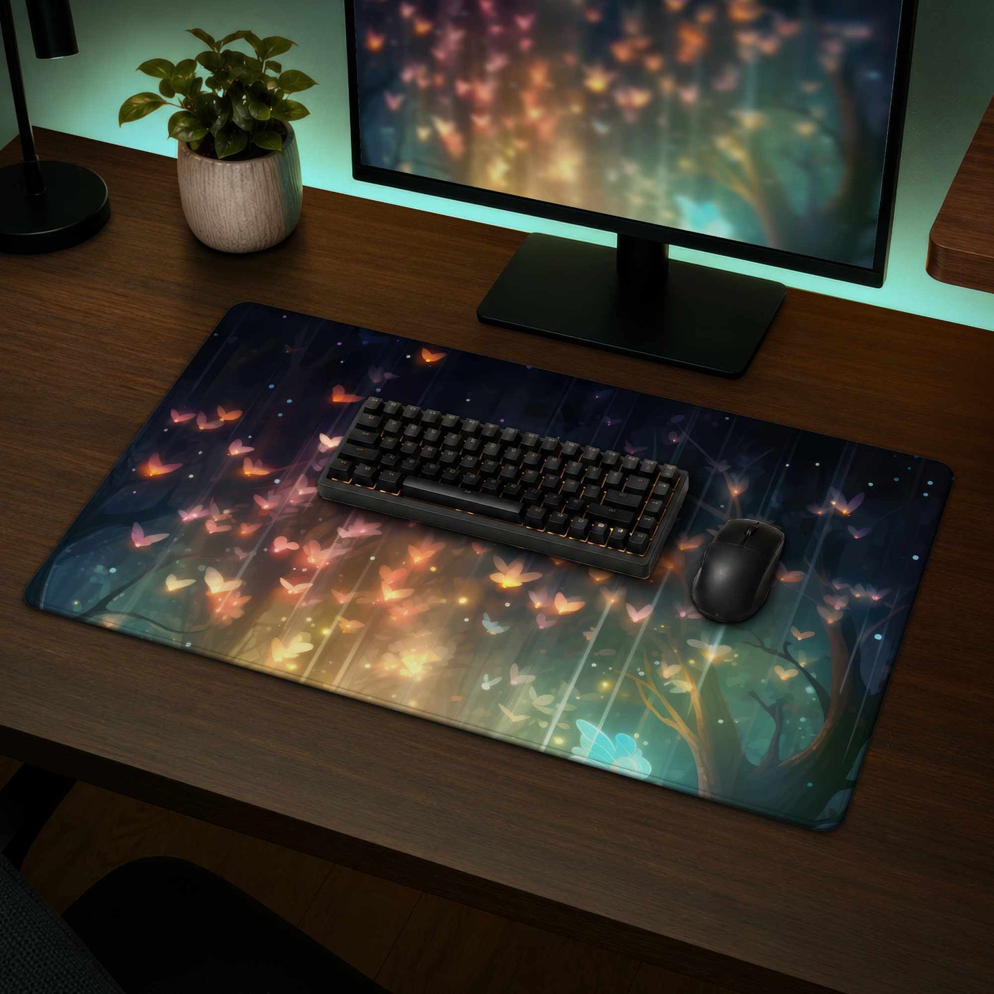 Tapis de bureau « A Dream Come True » – Accessoire de décoration élégant