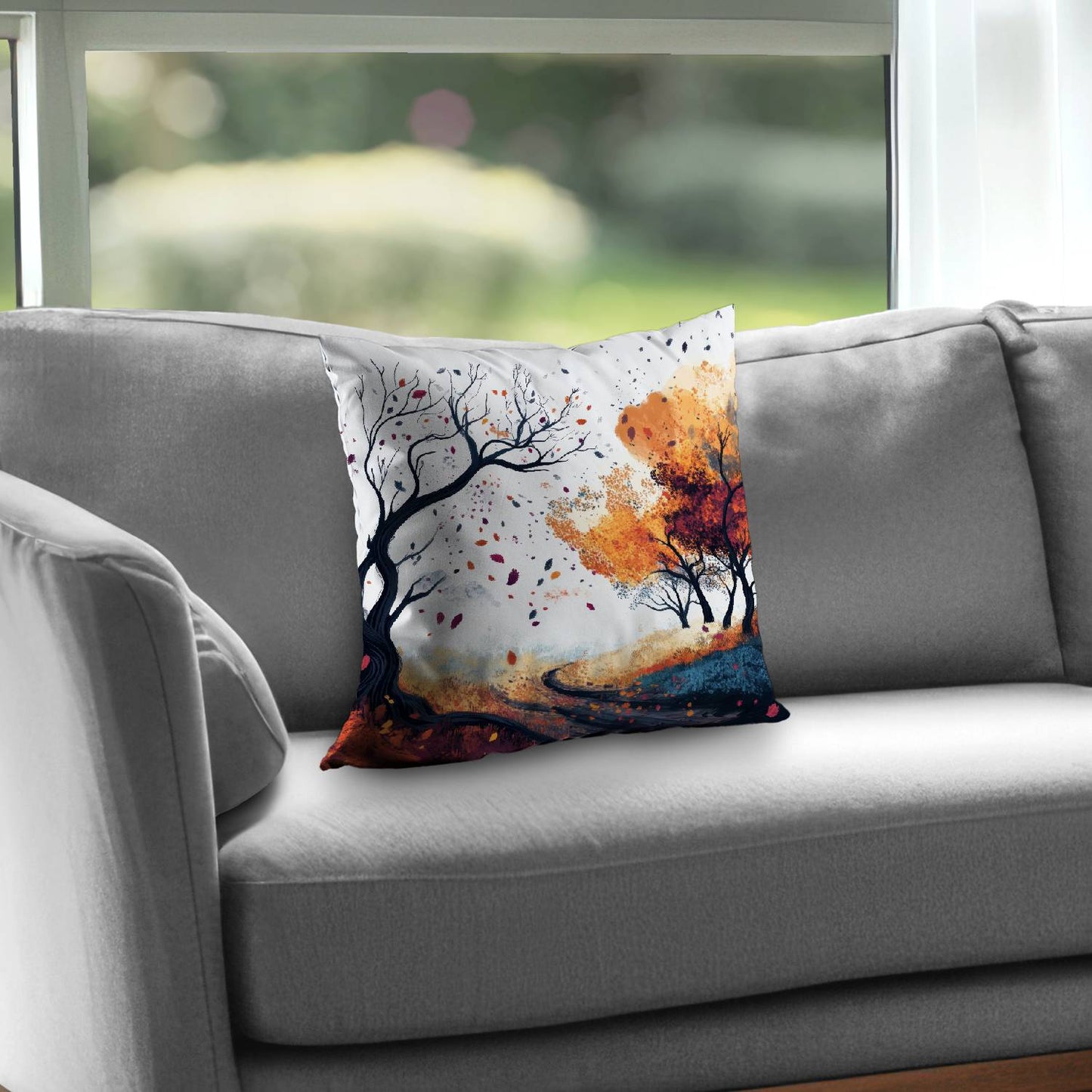 Cool weather - Throw Pillow