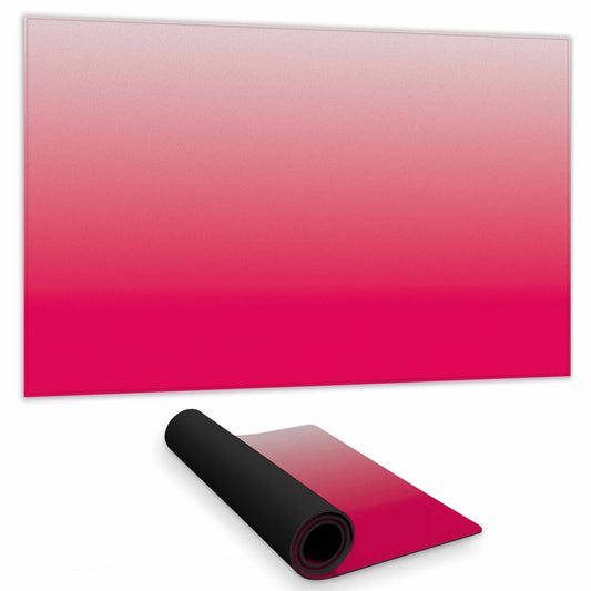 Delicate Magenta Gradient Gaming Mat for Stylish Home Decor