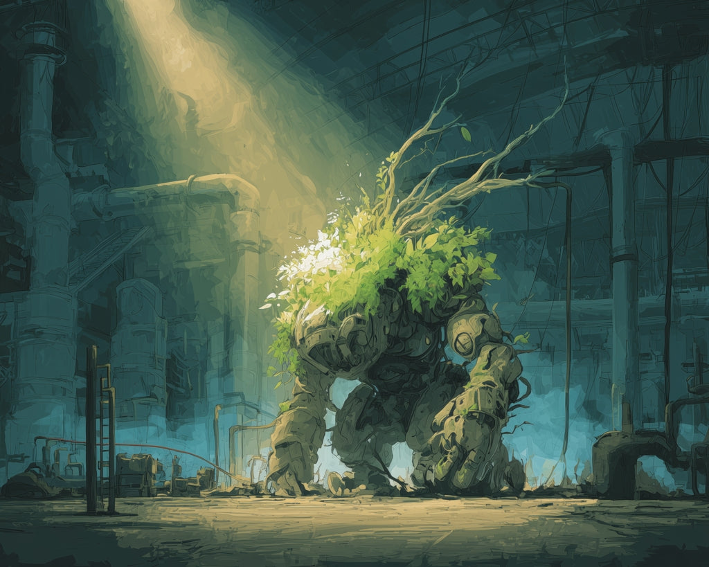 The golem - 14"x18" Polyester Placemat