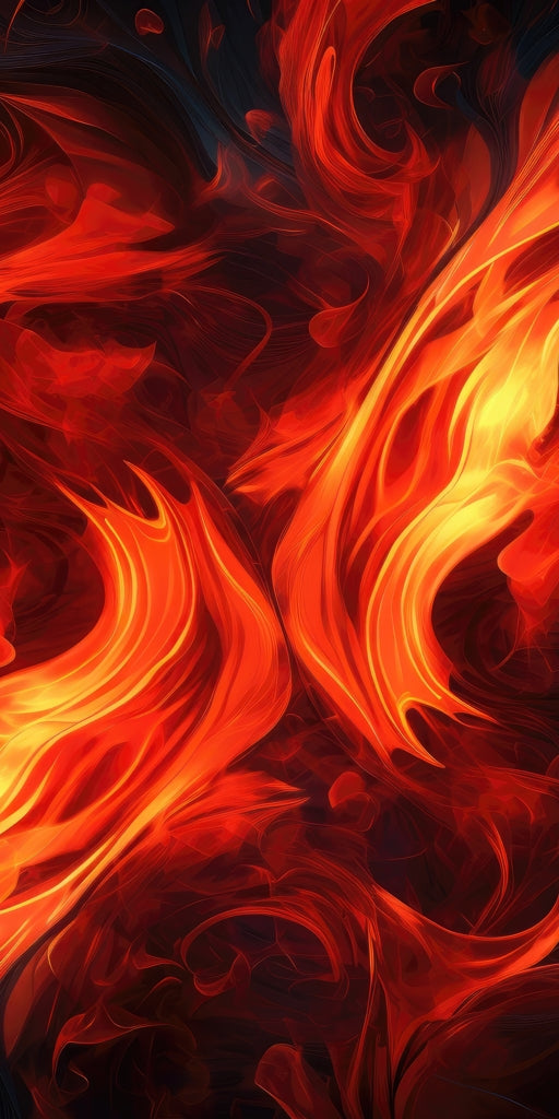 Total blaze - Desk mat - Print on demand