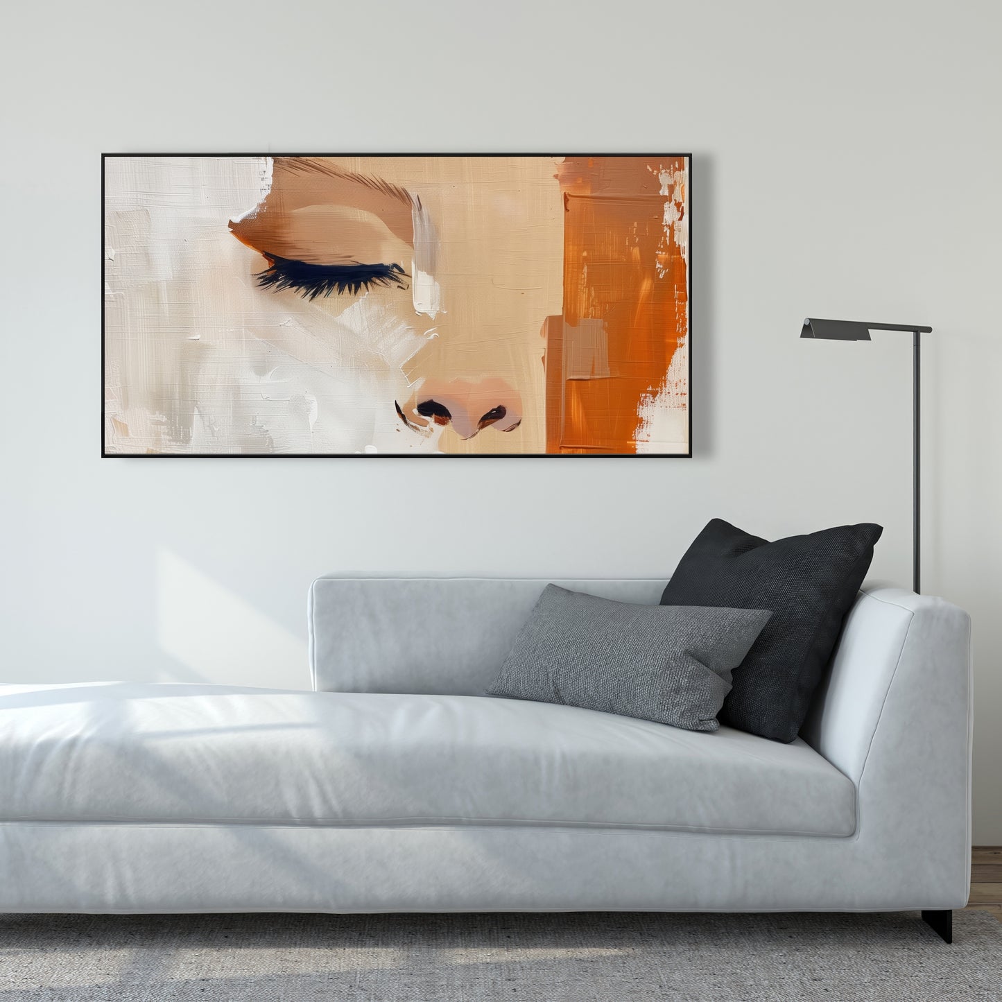 Half - 24"x24" Framed canvas