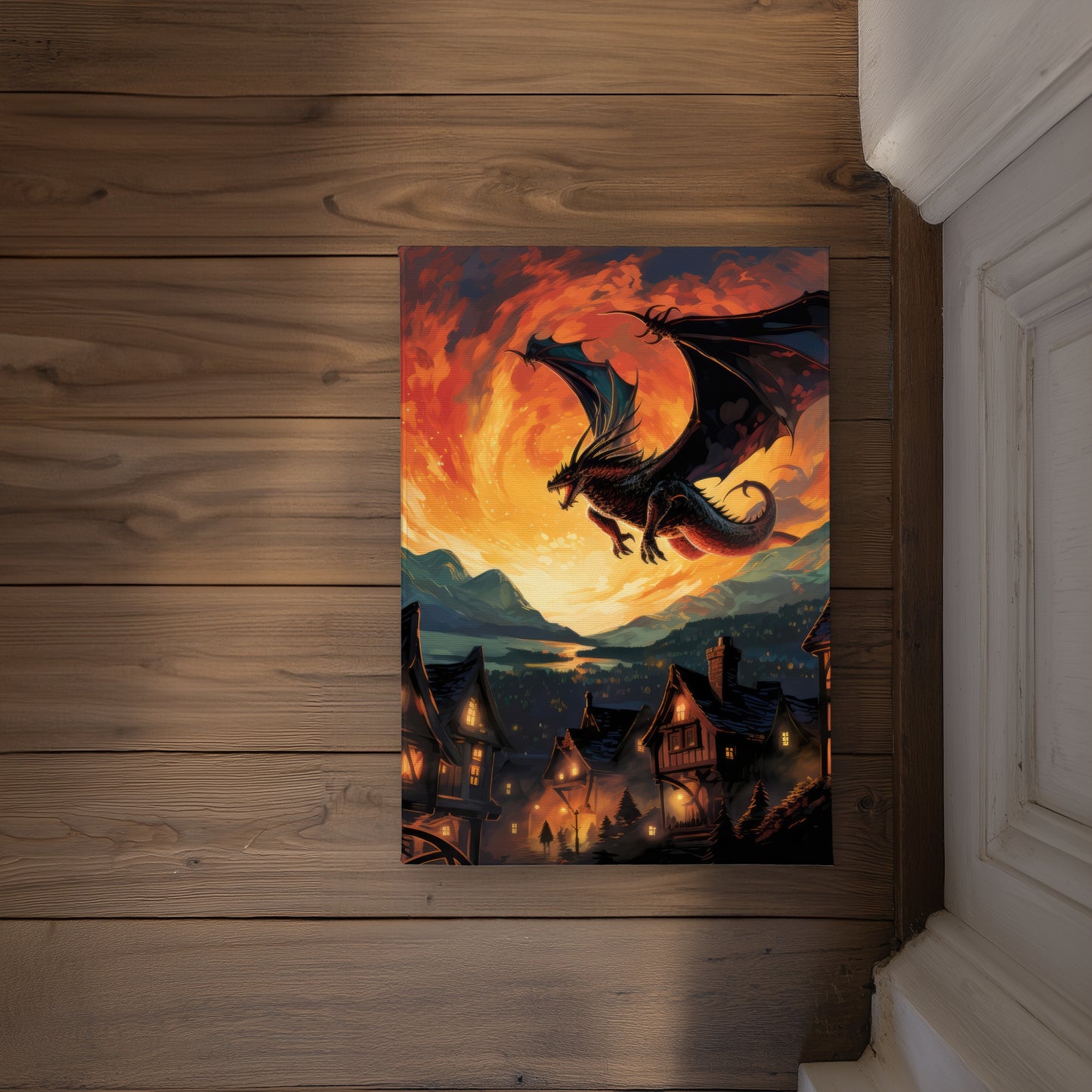 Hope for Mercy Orange Indoor Outdoor Door Mat - Home Decor