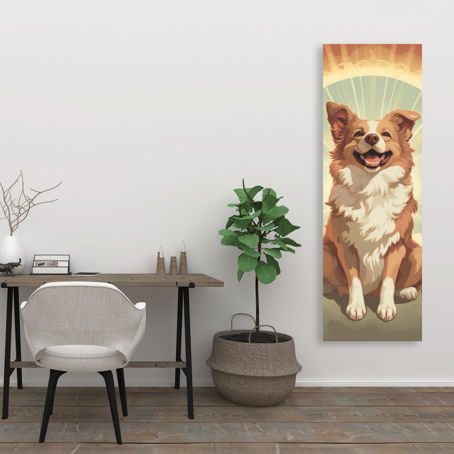 Pats and Smiles - White Canvas Home Decor for Every Room