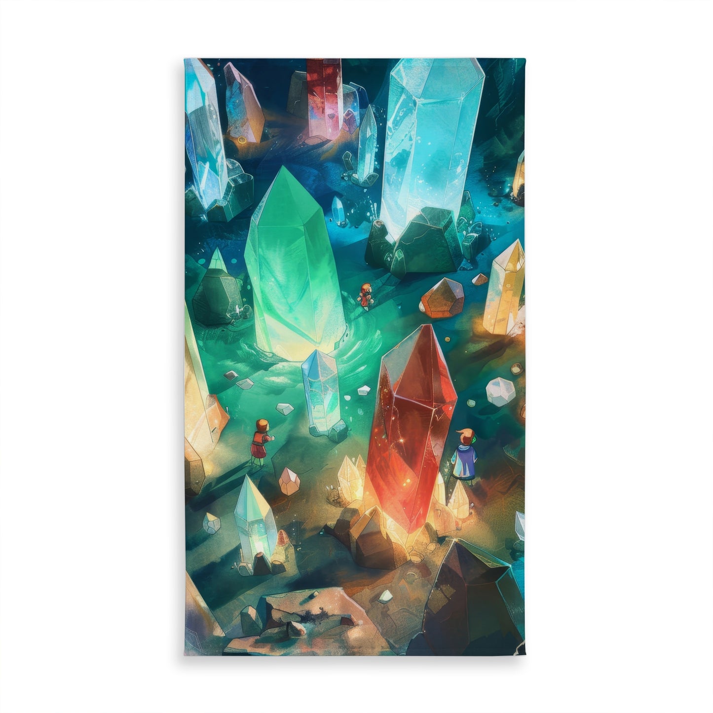 The Quest Turquoise Indoor Outdoor Tablecloth for Home Decor